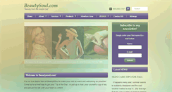 Desktop Screenshot of beautysoul.com
